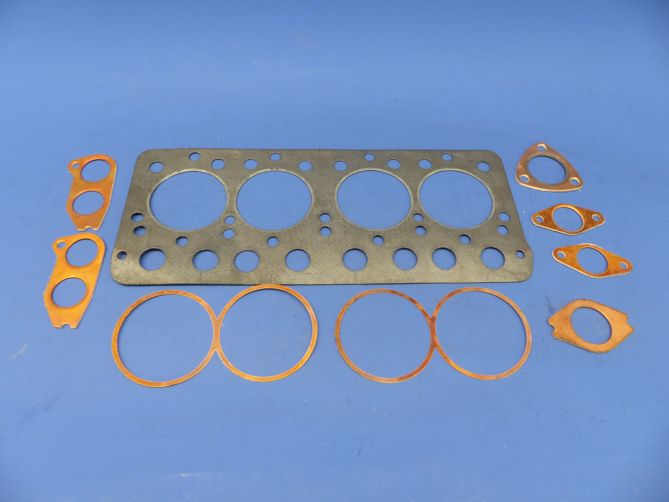 50S14300 Dichtungssatz, Dichtsatz Motor, Fiat, 1,4 ltr. 1400, 1950 / 1952, bis Motornummer 052187, original Elring Neuteil, NOS