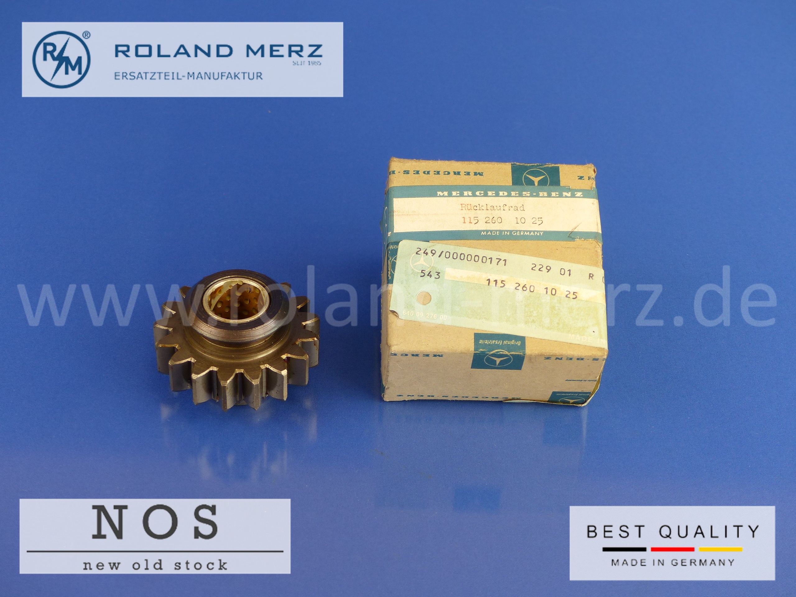 P1180724 1152601025 Rücklaufrad Mercedes 108 109 111 114 115