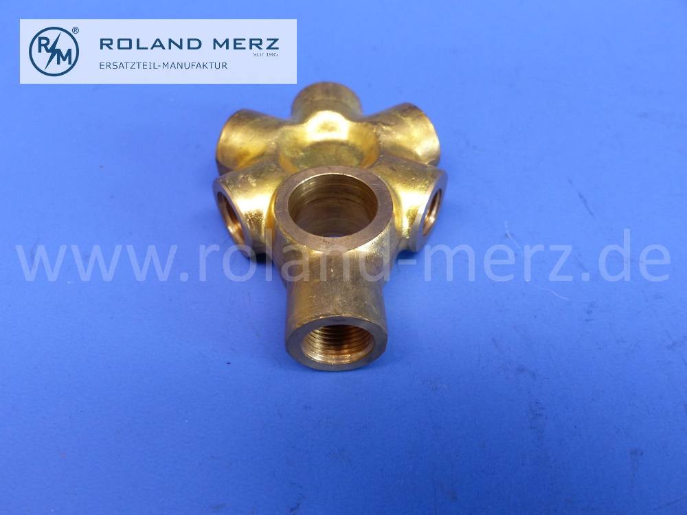0004281437 Verteiler Ringstutzen am Bremszylinder für Mercedes L319D und O319D, original Mercedes Neuteil, NOS 