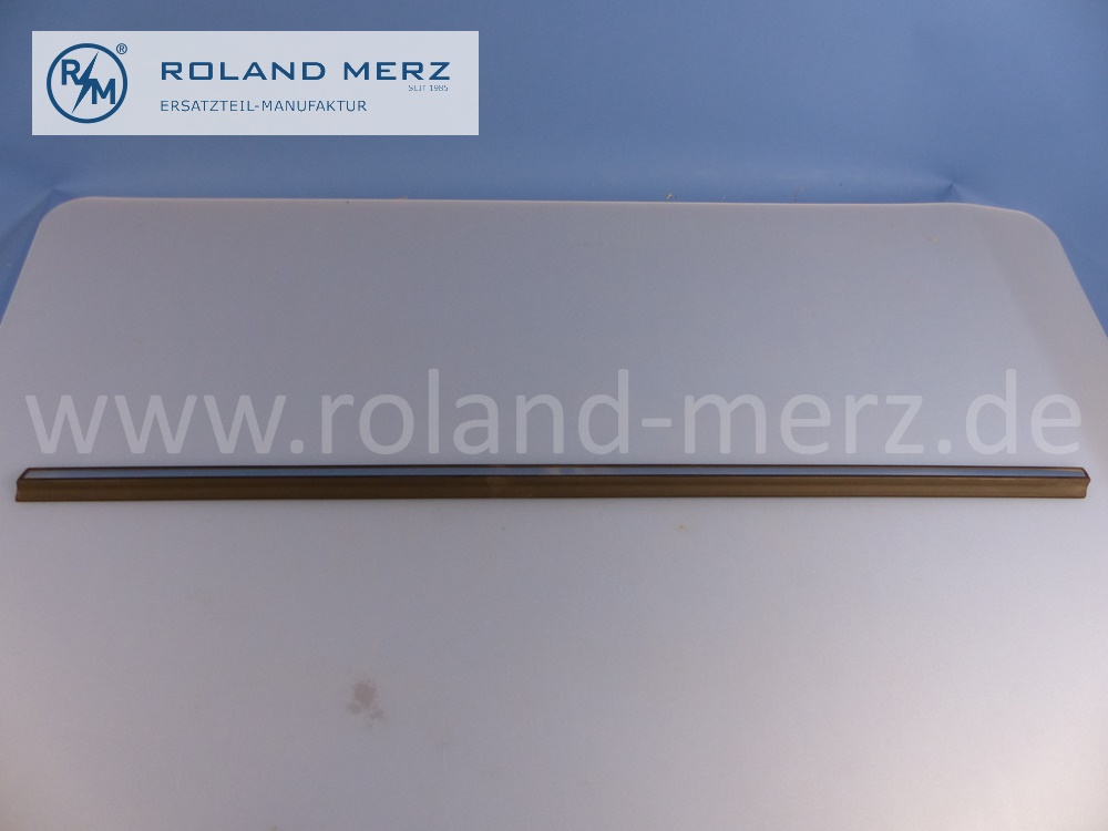 1236981280 Zierstab, Zierleiste, rechts, Fahrertür unten, Mercedes W123, Länge 1000 mm, Original Mercedes Neuteil, NOS