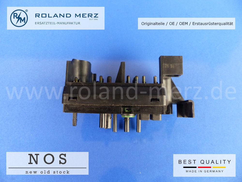 Schalter 002 820 60 10 Mercedes 126 für Sitzverstellung links mit Programierung Original MB-Neuteil NOS