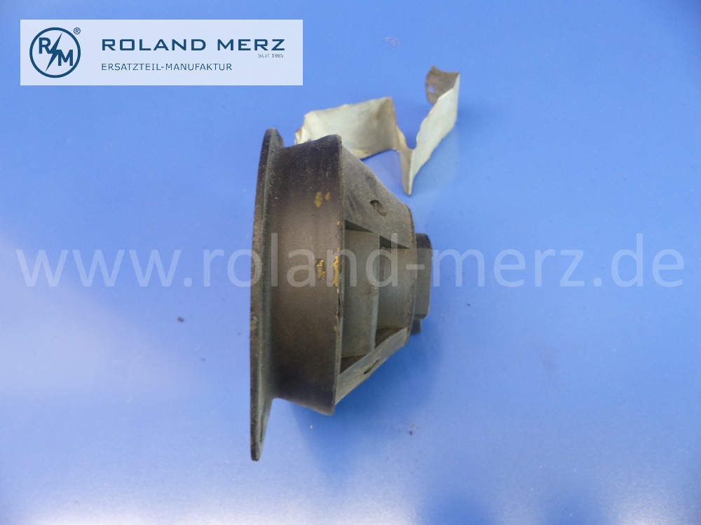 1122230012 Gummilager, Elastomerlager Motoraufhängung vorne rechts, Mercedes W108, W109, W112, Original Mercedes Neuteil, NOS