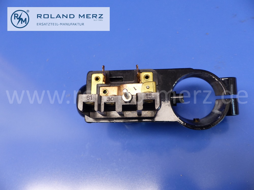 0004620730 Lenkungsschloss, Lenkradschloss, Zündschloss, mit Schlüsselpaar, Mercedes W121, 190SL, Original Mercedes Neuteil, NOS