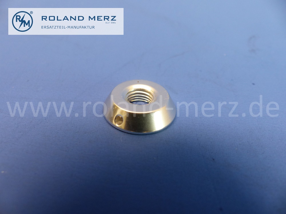 1365450672 Mutter, Rosette, Mercedes W108, W110, W111, W113, Pagode, W121, 190SL, W136, 170, W191 und weitere Modelle, Original Mercedes Neuteil, NOS 