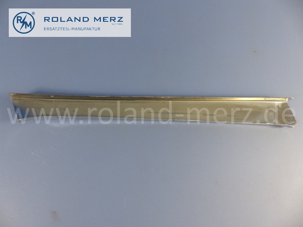 1116885241 Verkleidung seitlich aussen, Windschutzscheibe, rechts, Länge 440mm, Mercedes W111, W112, 220SEB, 280SE/C, 300SE/C, Cabriolet, Coupé, Original Mercedes Neuteil, NOS