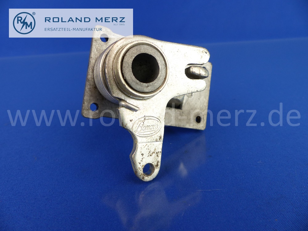 101208800260, 1208800260, Motorhaubenverschluss, Haubenschloss, Unterteil, Mercedes 190SL und alle Ponton 180 – 220SE, Original MB-Neuteil NOS