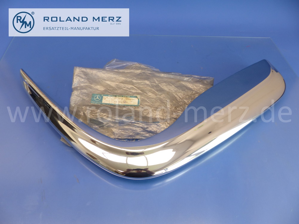1088850201 Stoßfänger Oberteil vorne rechts, Mercedes W108, W109, Original Mercedes Neuteil, NOS 