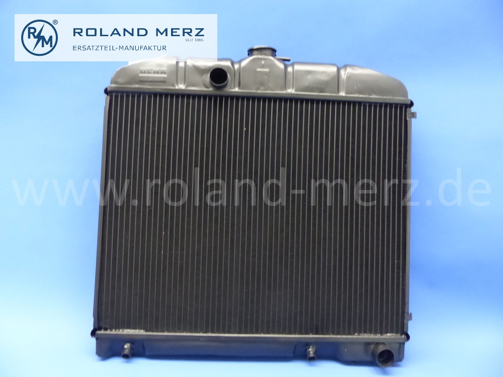 1115001003 Kühler, Wasserkühler, Wärmetauscher, mit Ölkühler Automatikgetriebe, Mercedes W111, 220B, 220SB, 220SEB, Original Mercedes Gebrauchttteil, NOS - geprüft -