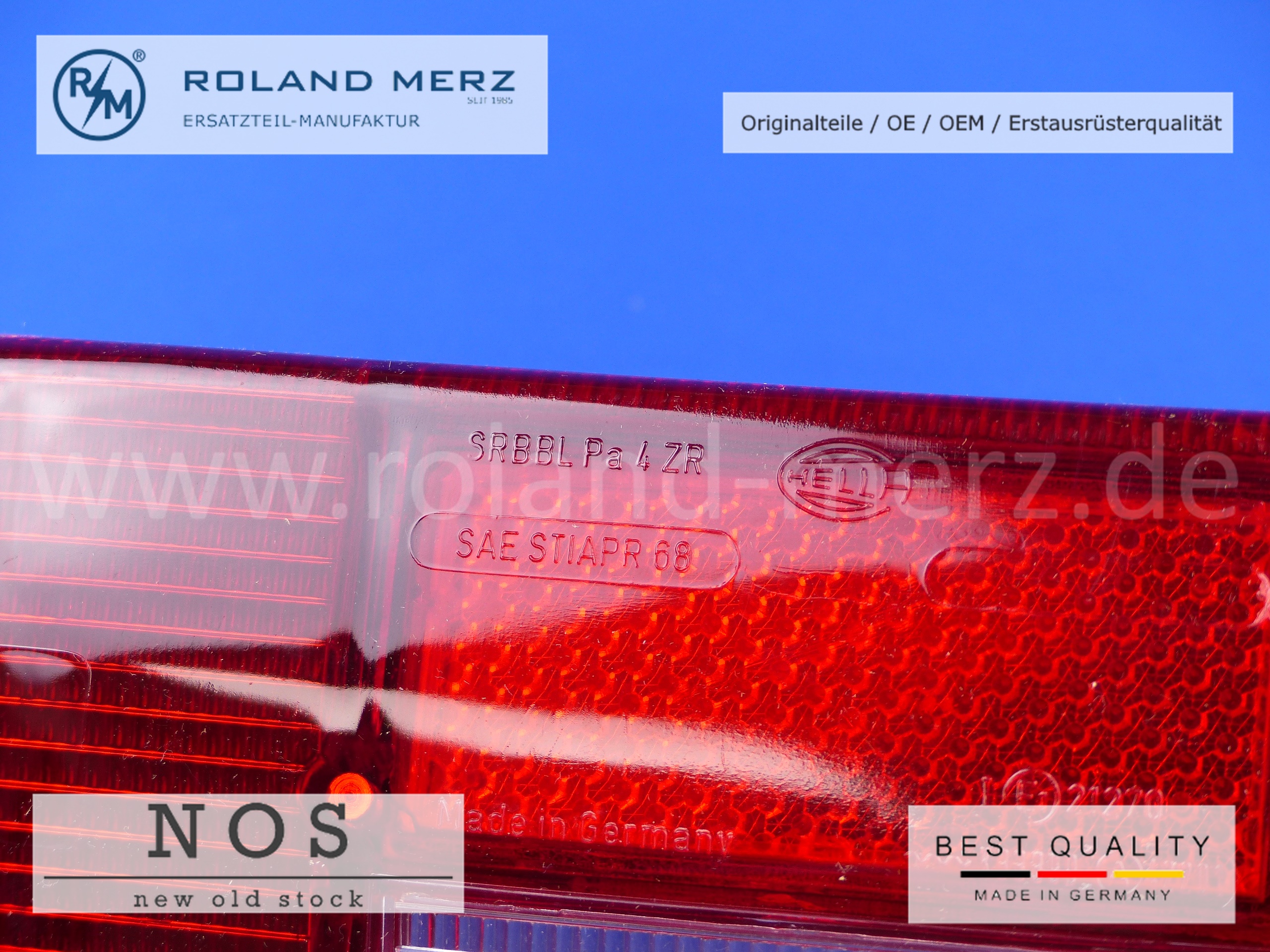 Lichtscheibe rechts, Mercedes /8, 1. Serie, A115 826 02 56