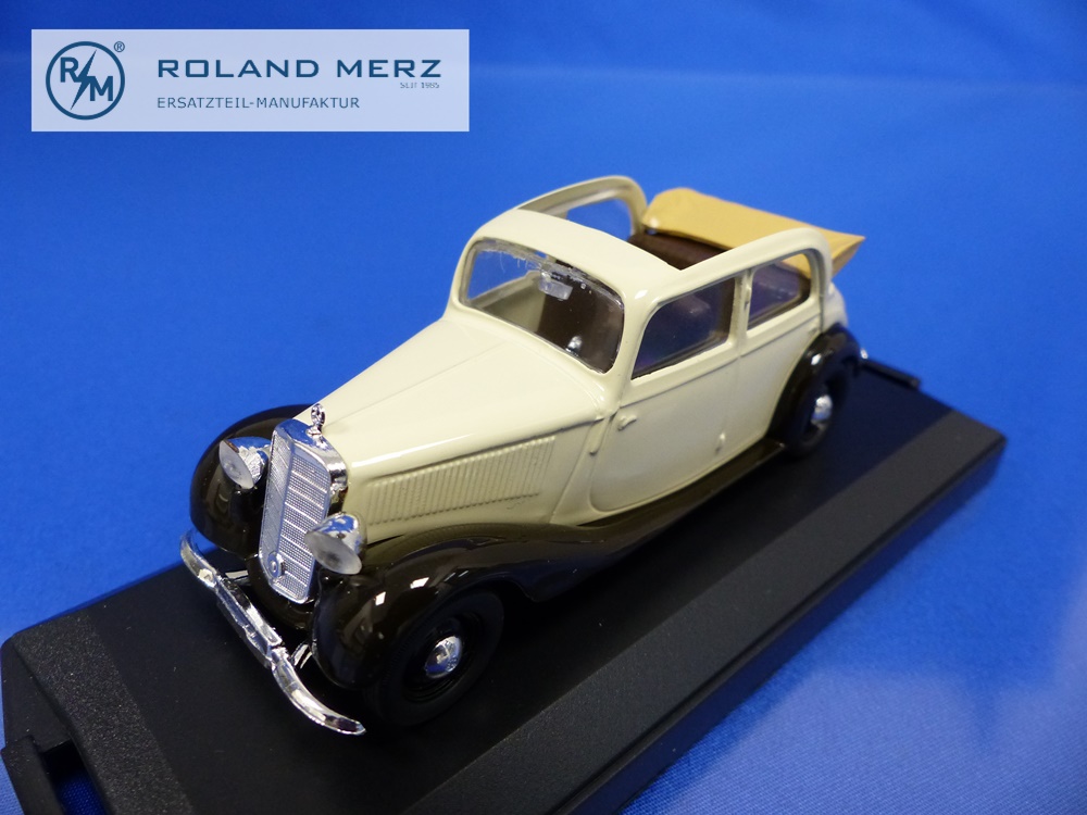 150167-05 Mercedes-Benz 170 V Cabriolimousine beige/braun - Vitesse 1:43 Modelll