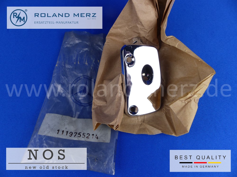 P1110509 Lager für Kopfstütze unten rechts Mercedes 111 975 52 14 für 220SEB / Cp, Cb