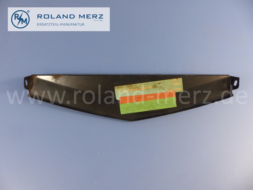1118845022 Abdeckung vorne, Mitte, Mercedes W111, W112, Original Mercedes Neuteil, NOS 