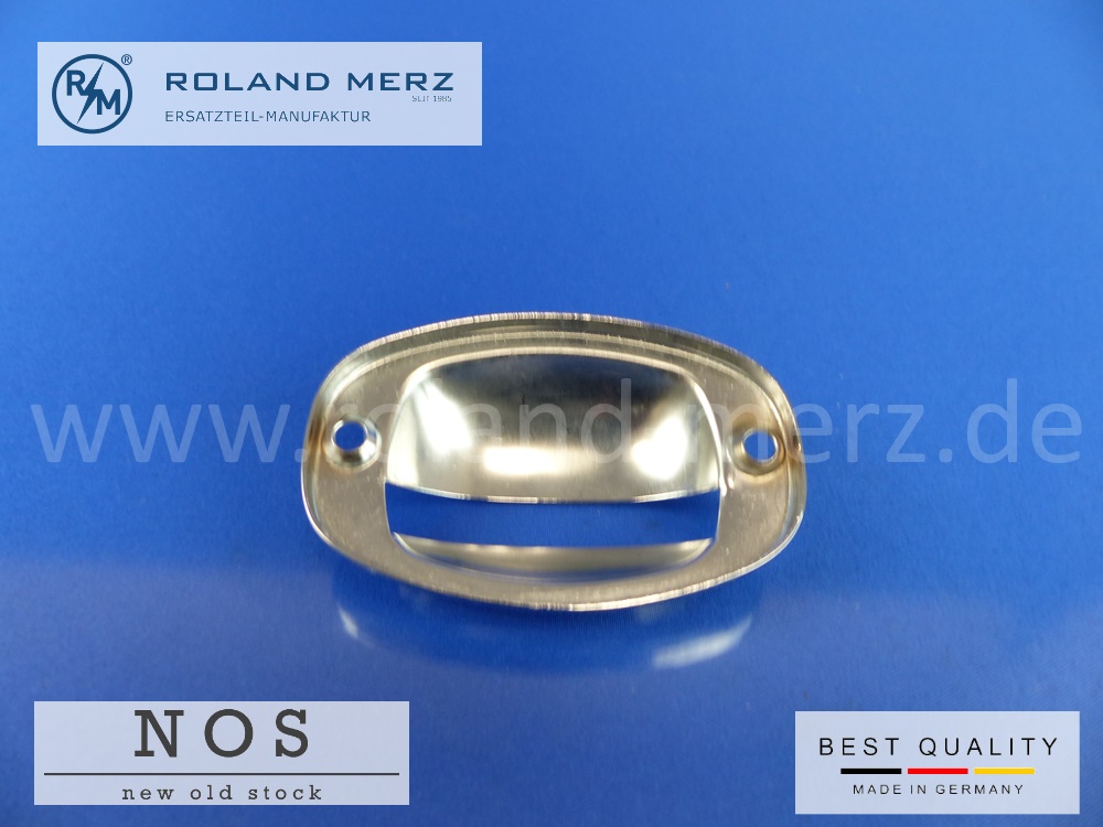 0008260077 Blende Chrom Kennzeichenbeleuchtung Mercedes W110 W111