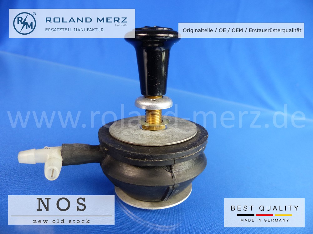 P1140612 SWF Handpumpe Gummi WPZ mit schwarzem Knopf für Porsche, VW