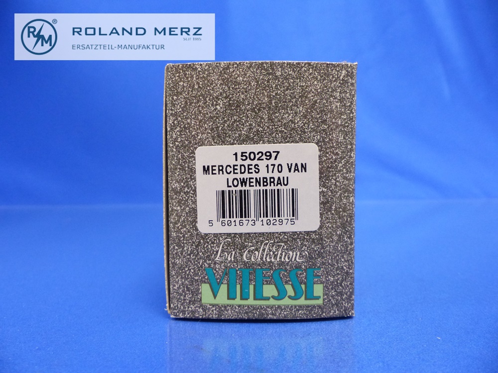 1500297-01 Mercedes 170 Van Ambulanz 1949 - 150351 Vitesse 1:43 Modell