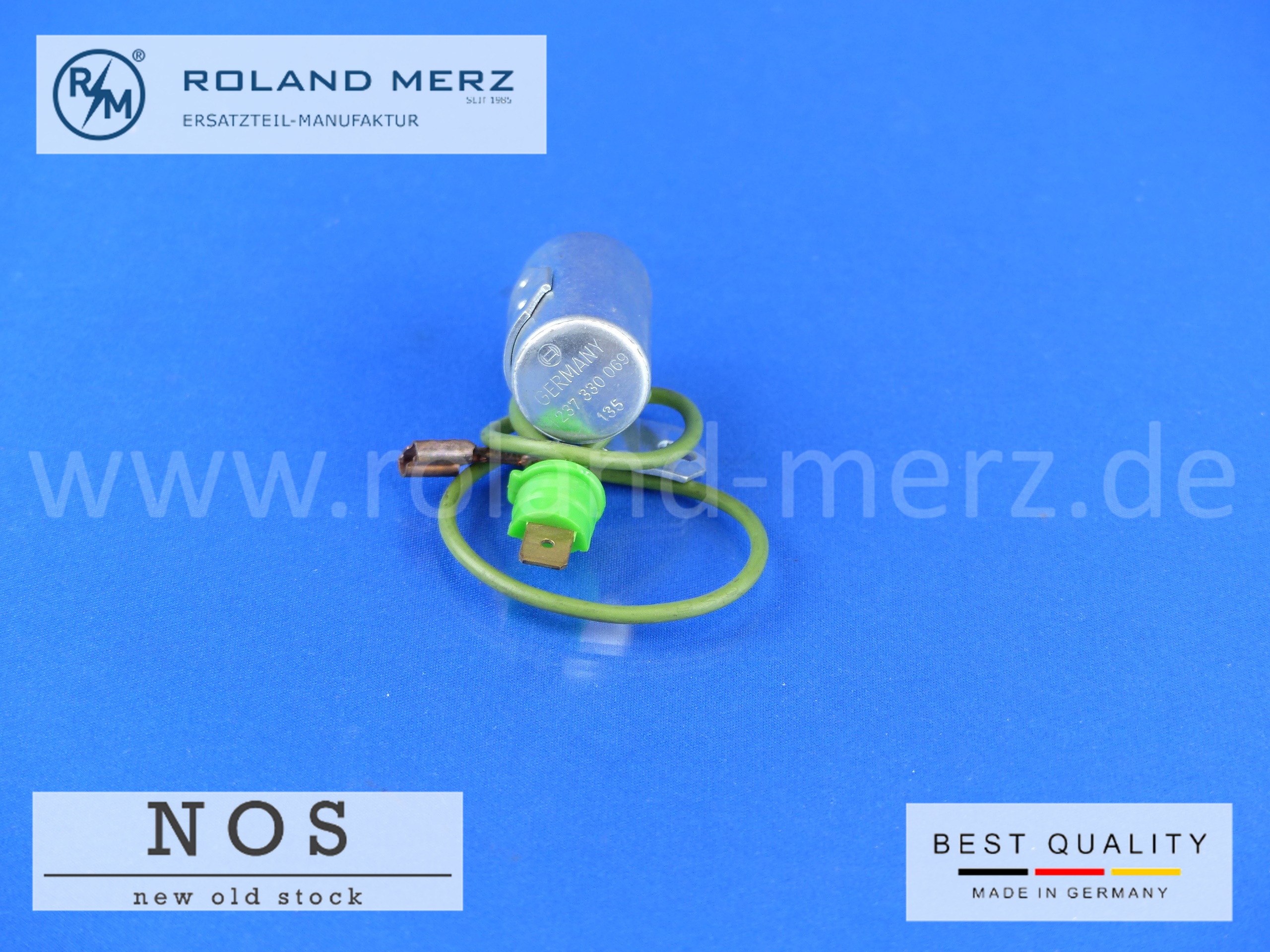 Zündkondensator, G298, Bosch 1 237 330 069, VW, Karmann Ghia Zündkondensator, G298, Bosch 1 237 330 069, VW, Karmann Ghia