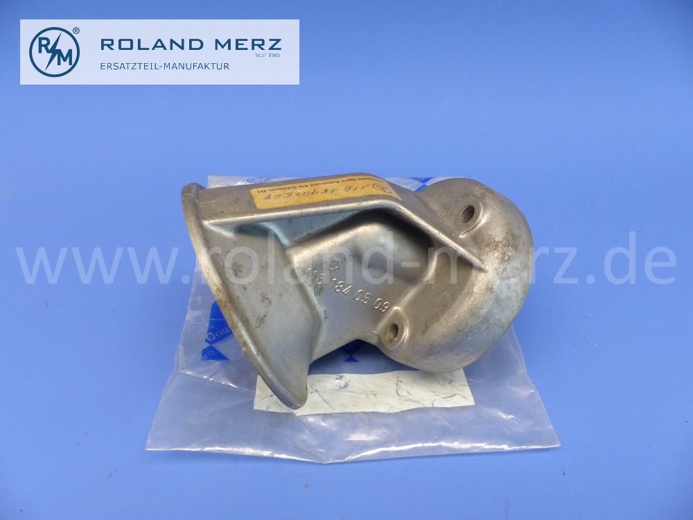 1161840509 Flansch für Ölfiter Mercedes Motoren M116.983, M116.985, M116.993, M 117.983, M117.986, M117.993, Original Mercedes Neuteil, NOS 