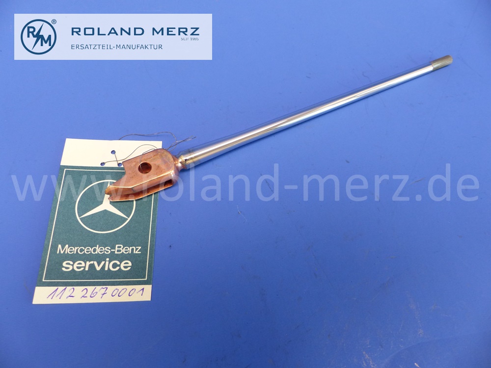 1122670001 Schalthebel Mittelschaltung, automatisches Getriebe, Mercedes 230SL - 280SL, 280SE, 300SE Cp/Cb, 190c, 230, und SA 10.605, 10.660, Original Mercedes Neuteil, NOS 