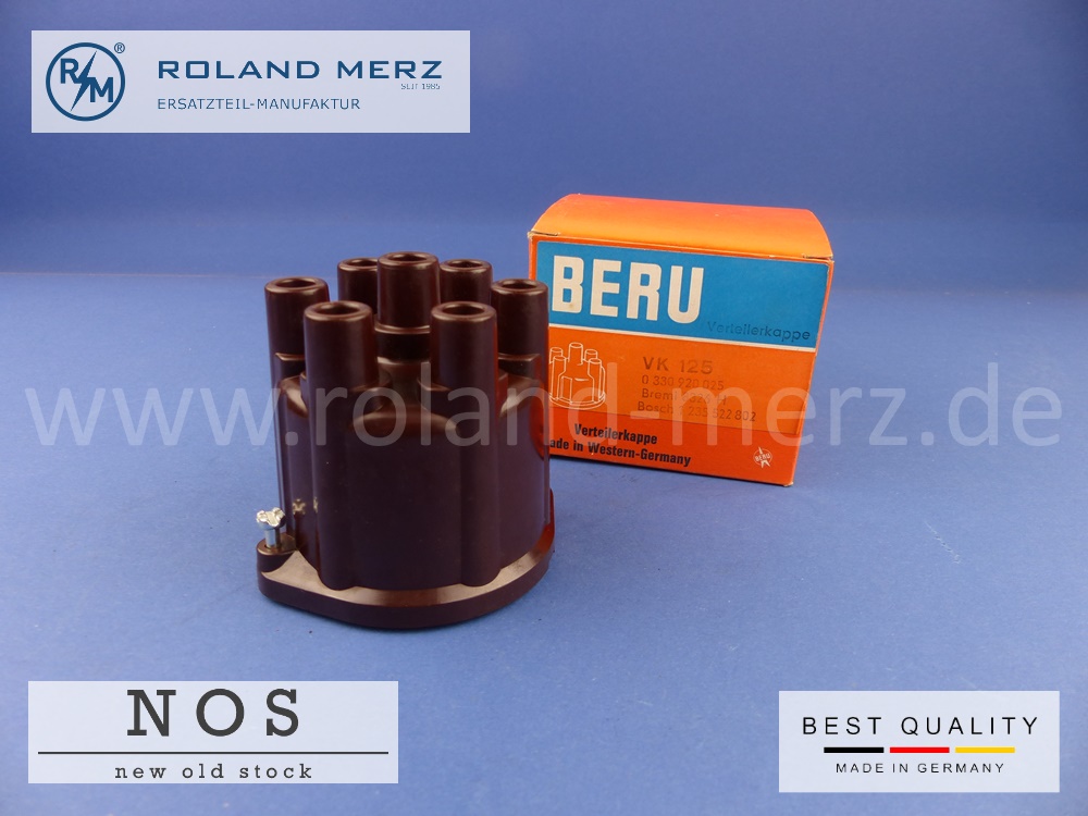Beru VK125 Bosch 1235522802 Doduco 4202 Opel Admiral Opel Commodore Opel Kapitän Zündverteilerkappe Verteilerkappe Verteilerscheibe Zündverteilerkappe Beru VK 125 für Delco-Remy System