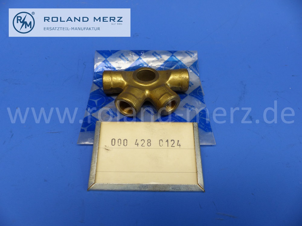 0004280124 Verteiler, Ringstutzen ATE, 4 fach, Mercedes 353, LK419, L911, LF911, Original Mercedes Neuteil, NOS