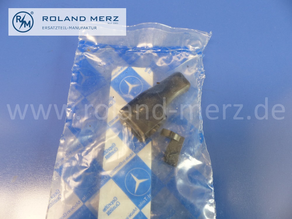 1235860081 repair kit, manual adjustment exterior rear view mirror, Mercedes W107, W114, W115, W116, W126, E: 1238100854, original Mercedes spare-part, NOS