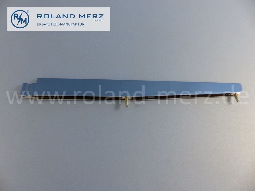1076901480 Zierstab, Zierblende, rechts, Heckklappe, Heckdeckel, R107, C107, SL, SLC, original Mercedes Neuteil, NOS