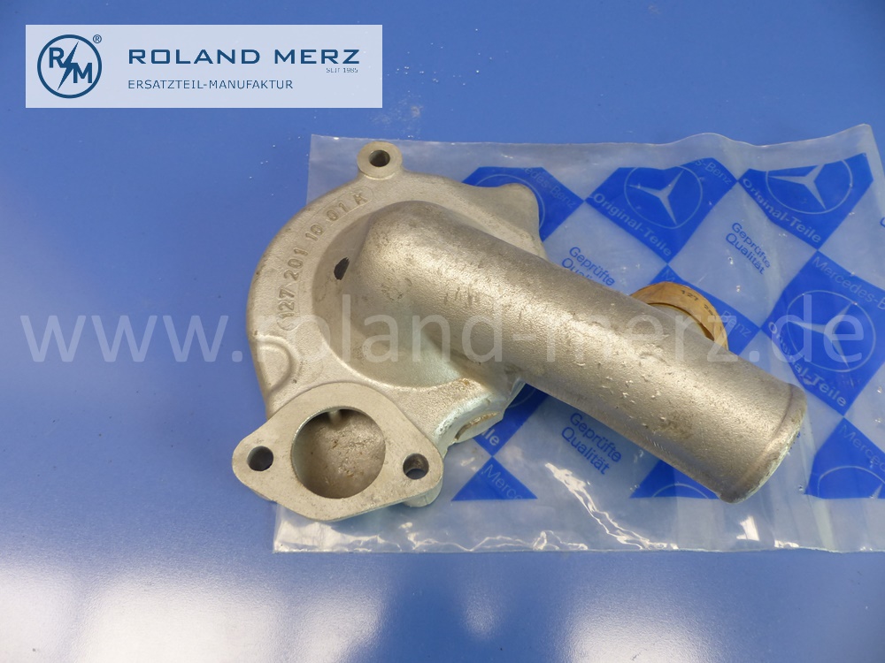 1272011001 Gehäuse Wasserpumpe, Mercedes Motoren M121, OM621, Original Mercedes Neuteil, NOS