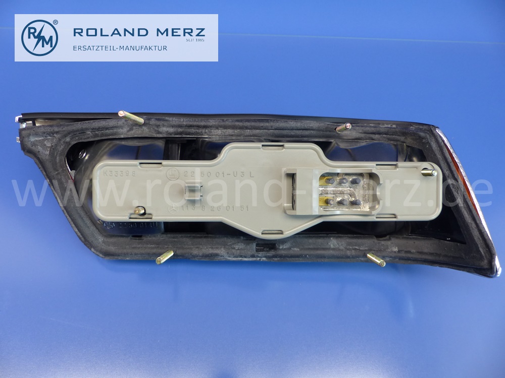 1118207164 Heckleuchte, Schlussleuchte, links, komplett, Mercedes W111, 220SEB, 280SE, 280SE Cb. / Cp., Original Mercedes Neuteil, NOS 