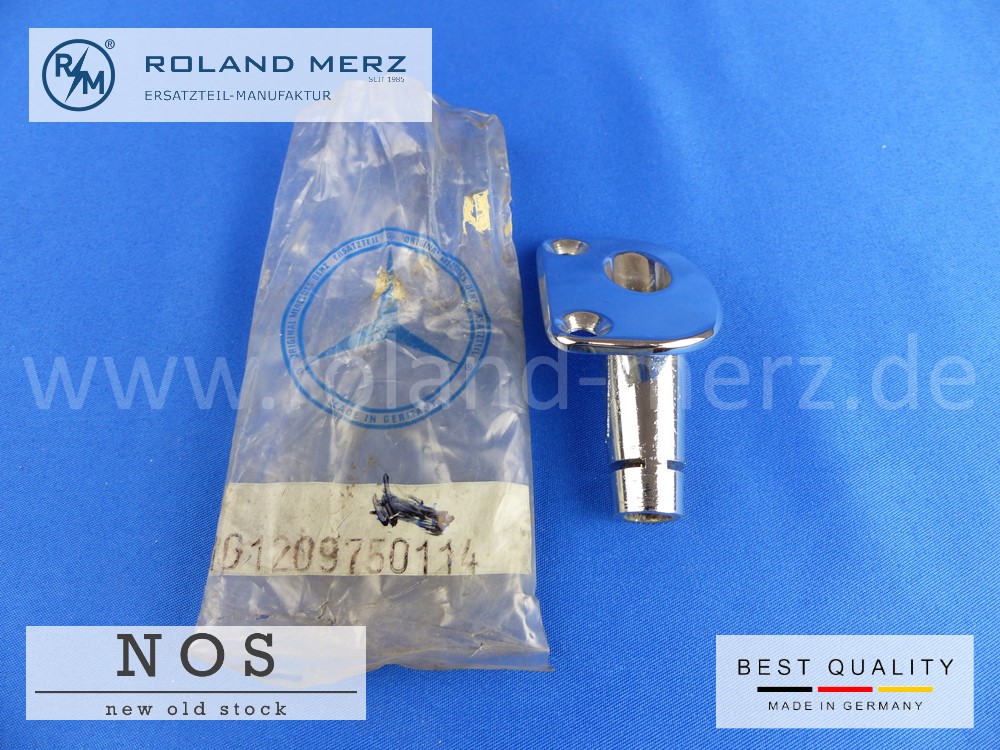 1209750114 Lager für Kopfstütze unten links, Mercedes Ponton, W110, W111 1209750114 Lager für Kopfstütze unten links, Mercedes Ponton, W110, W111