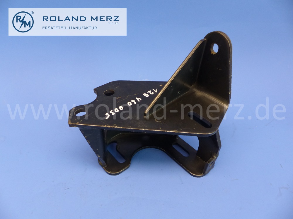 1294600035 Halter, Träger für Hydraulikpumpe, Hydropumpe Servolenkung, Mercedes M127, M129, M130, 220SEb Cp/Cb, 230SL, Original Mercedes Neuteil, NOS 