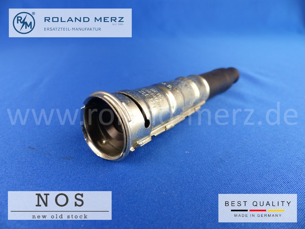 ZLE121 Beru Zündkerzenstecker entstört 1K Ohm , ZLE 121, Bosch 0 300 062 102, 0300062102 für Mercedes mit M3 Gewinde, Länge 128 mm