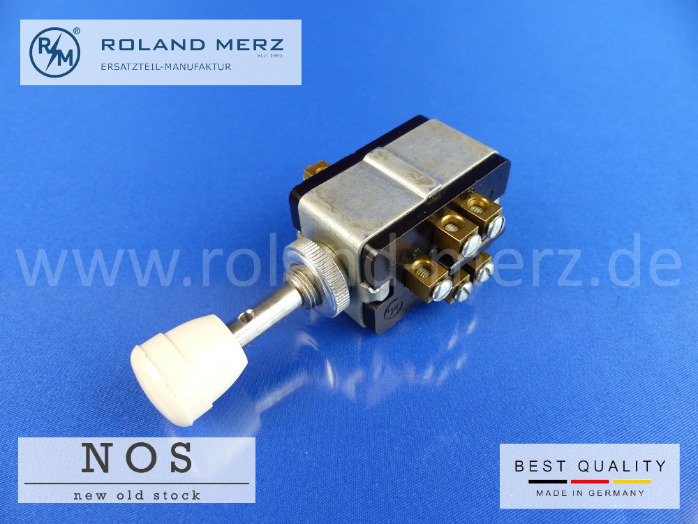 P1140353 Zugschalter für Oldtimer mit elfenbeinfarbenem Knopf