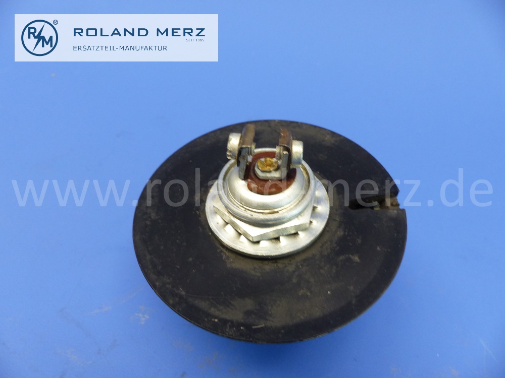 K12656 Blinkleuchte komplett, Hella 3297 weiß, 0617 IA, 18W, seltene Ausführung in Klarglas für Mercedes W120, W121 (USA), Puch Haflinger, Original MB-Neuteil NOS