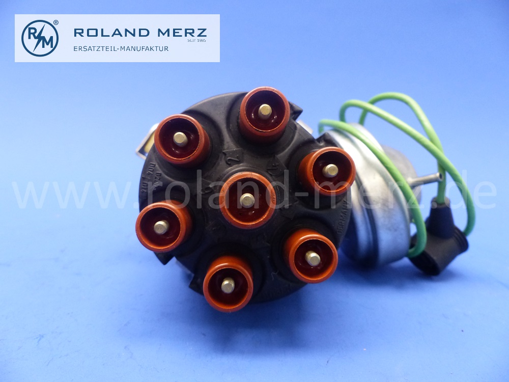 0237007001 ignition distributor Bosch, JGFU 6, complete, Mercedes M123, W123, (76 - 85), original Bosch exchange part, NOS