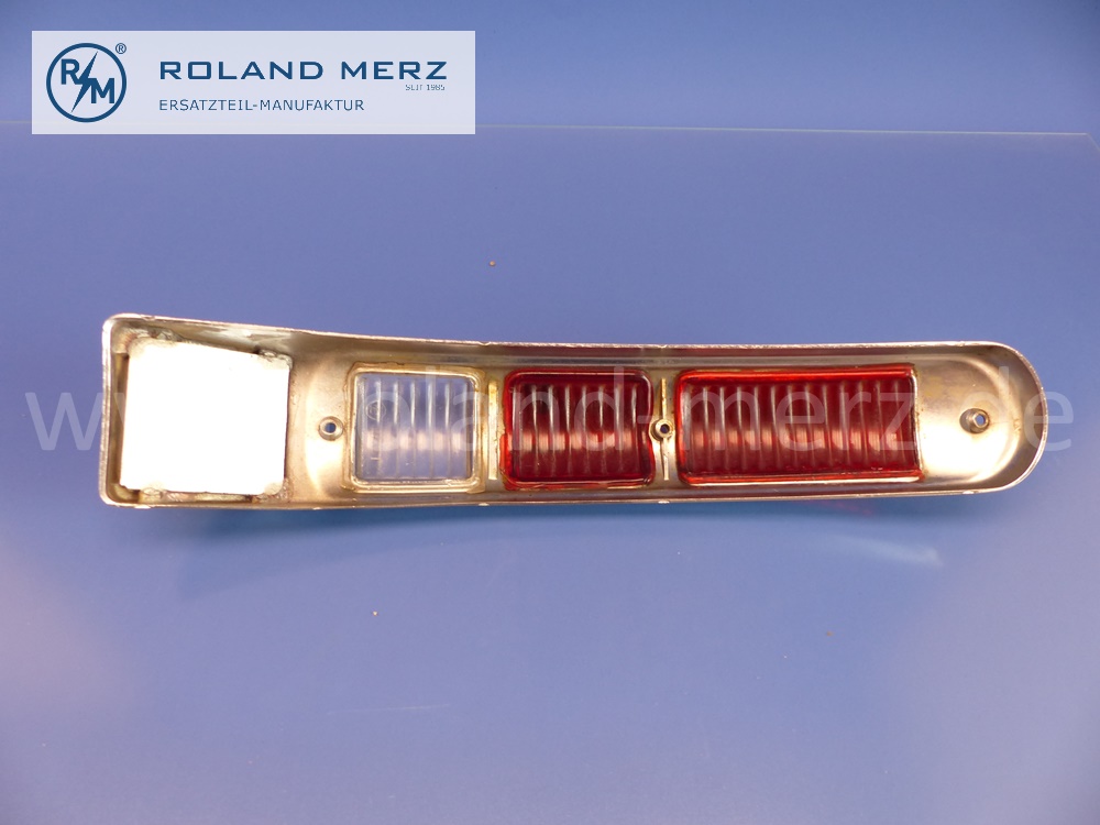 1988260452 Deckel Rücklicht rechts, Mercedes W198, 300SL Roadster, Export, Blinker rot, Original Mercedes Neuteil, NOS - gebraucht, geringer Mangel -