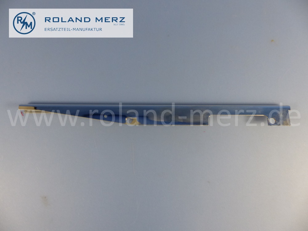 1136980184 Zierstab, Zierleiste, links, Heckmittelstück, Länge 383mm, Mercedes W113, Pagode, MB 230SL, 250SL, 280SL, Original Mercedes Neuteil, NOS