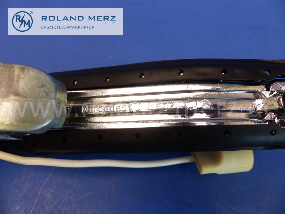 1267602759 Türgriff links, ohne Schlüssel, mit Diebstahlsicherung, Mercedes W126, E: 1267608359, Original Mercedes Neuteil, NOS 