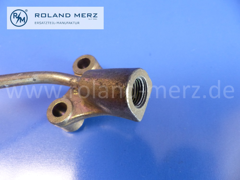 1114206228 Leitung, Bremsleitung, Bremssattel links, Mercedes W110, W111, W112, W113, Heckflosse, Pagode, Original Mercedes Neuteil, NOS