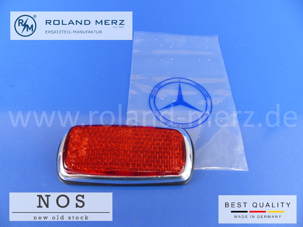 1108260241 Seitenstrahler hinten rechts rot Mercedes W100 W113 W114 W115 W108 
