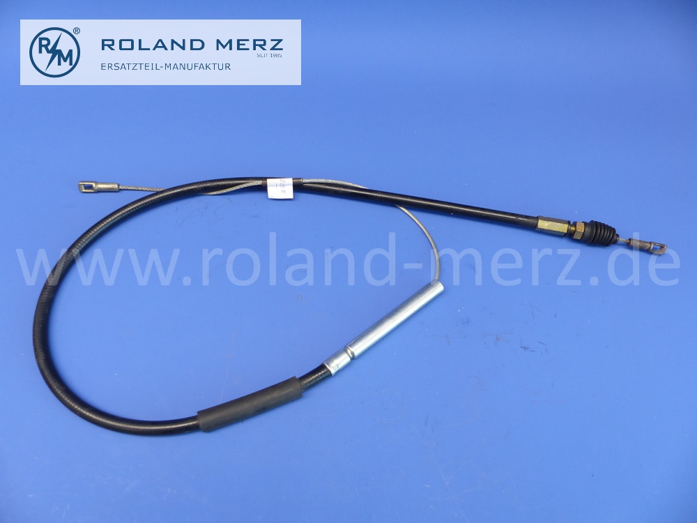 1134200285 brake cable, rear right, Mercedes 230SL, W113, Pagode, length 1568 mm, original MB spare part, NOS