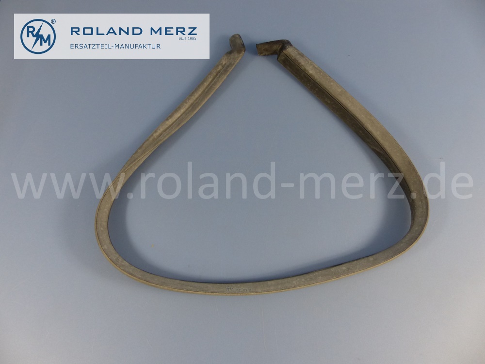 1077790022 Dichtung Dachrahmen fahrzeugseitig vorne, Länge 1200mm, Mercedes R107 roadster, SL, Original Mercedes Neuteil, NOS