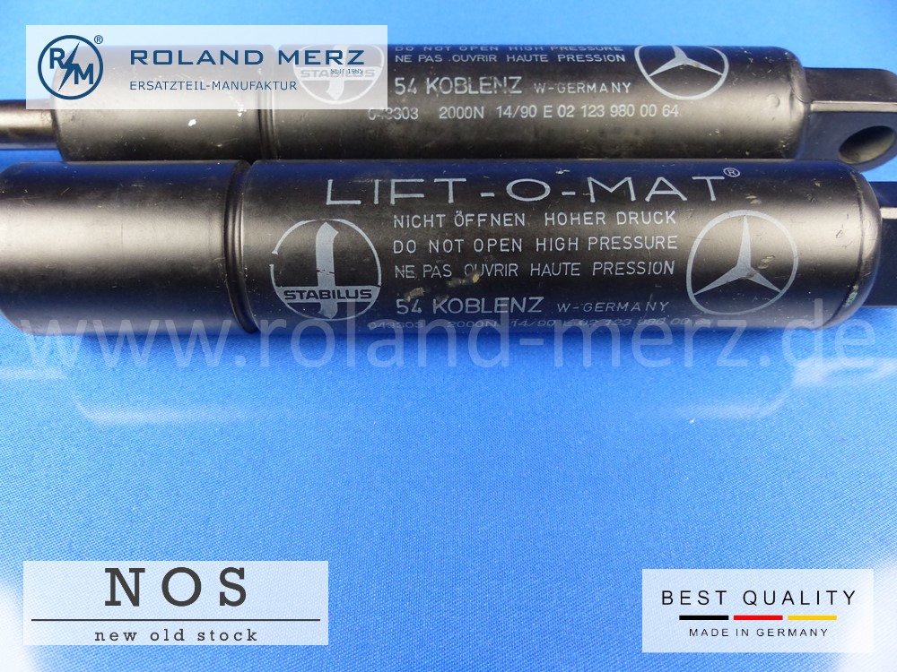 P1140340 Dämpfer für Heckklappe 123 980 00 64 für Mercedes 200TE – 280TE Bm 123