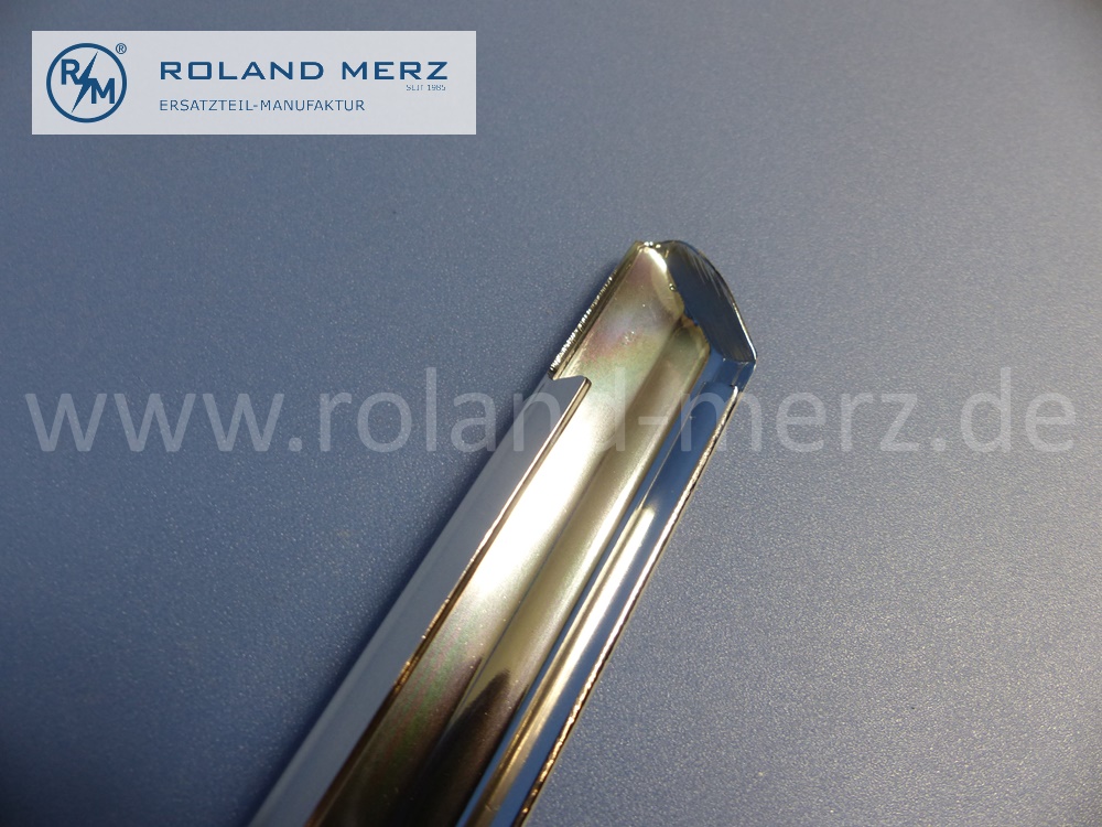 1236985480 Zierstab, Zierleiste, links, Oberkante Hinterkotflügel, Mercedes S123, T-Modell, Länge 940 mm, Original Mercedes Neuteil, NOS