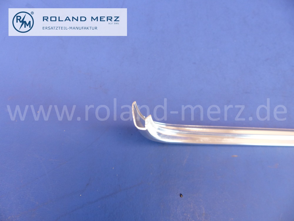 1236980281 Zierstab unter Rückleuchte rechts, Mercedes W123, Länge 58,5 cm, Original Mercedes Neuteil, NOS 