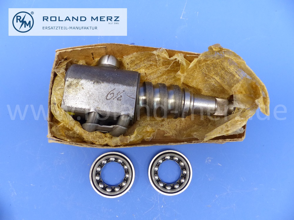 1114603608 Lenkschnecke für Mercedes W111, W113, 220b, 220Sb, 230SL, 250SL, 280SL, Pagode, Fahrzeuge ohne Servolenkung, mit zwei Rollenlager 0009815027, original Mercedes Neuteil, NOS 