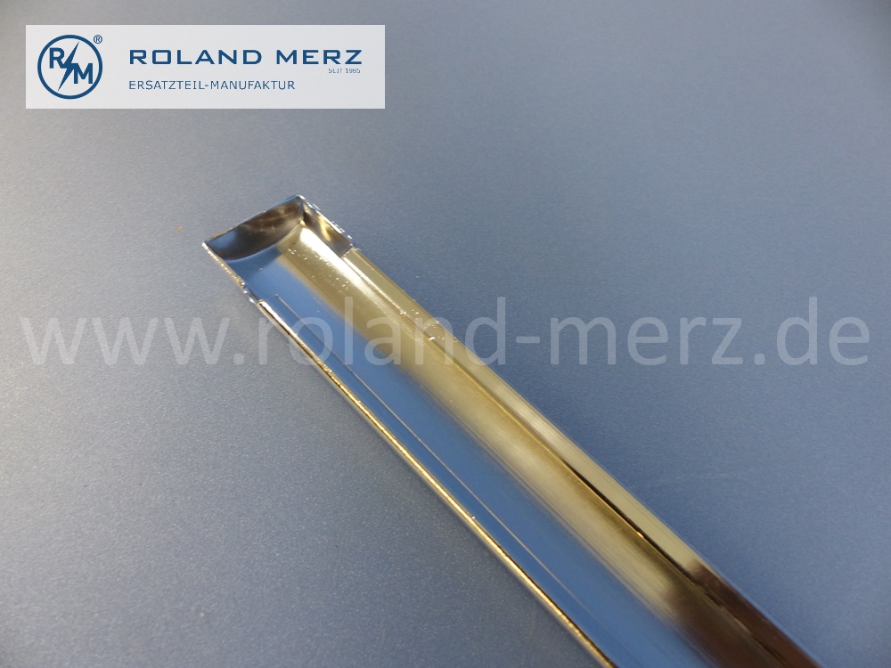 1137280235 Zierstab, Zierleiste, rechts, Unterkante Tür, Mercedes W113, Pagode, 230SL, 250SL, 280SL, Länge 1110 mm, Original Mercedes Neuteil, NOS