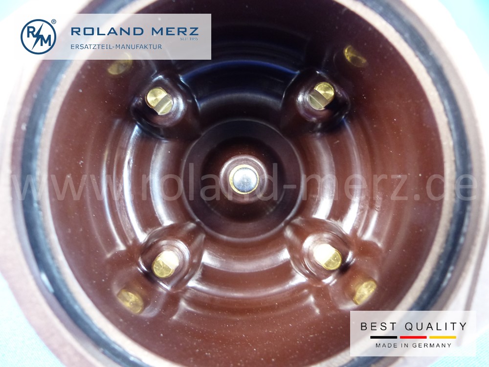 Verteilerkappe für Alfa Romeo F3 Nova aus Bakelit Bosch Vergl. Nr. 1 235 522 311 / ZVVS 13Z1Z Verteilerkappe für Alfa Romeo F3 Nova aus Bakelit Bosch Vergl. Nr. 1 235 522 311 / ZVVS 13Z1Z