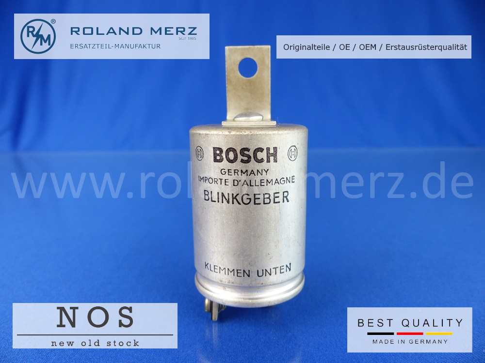 Blinkgeber 6 Volt SH/BVC 6/1 Bosch 0 336 101 001 Bosch Originalausführung NOS mit Metallgehäuse