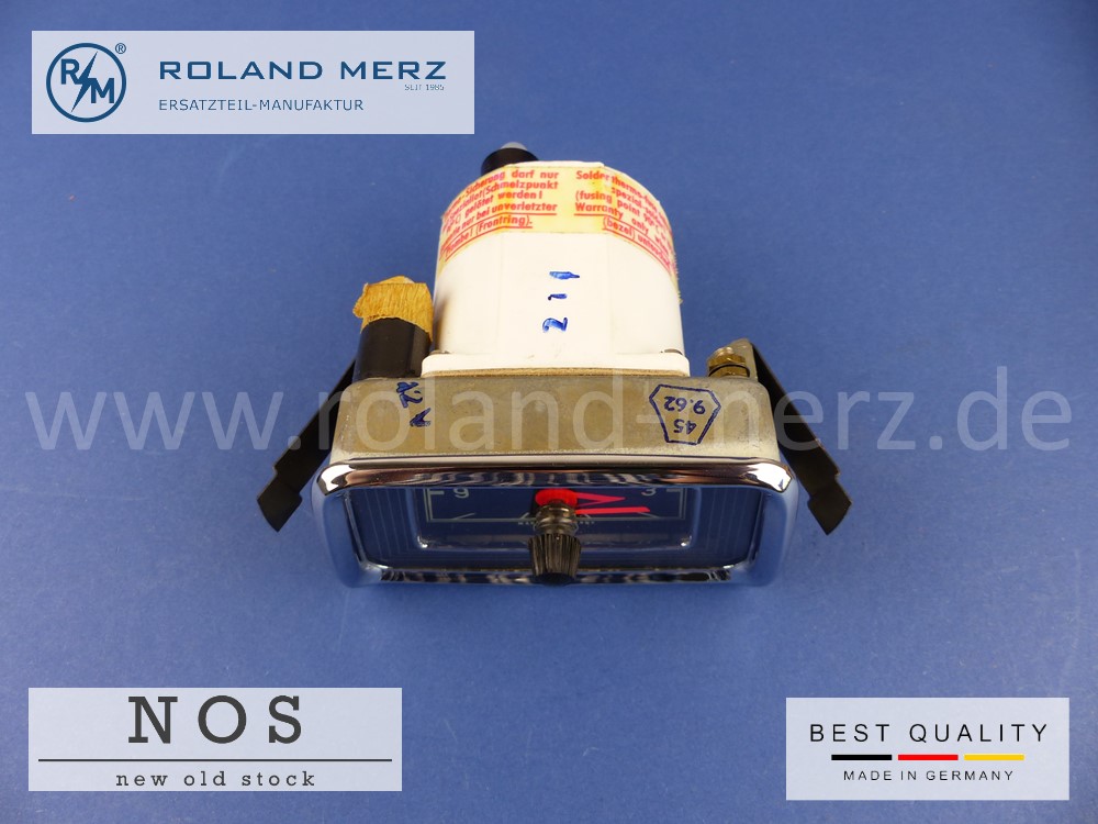 Zeituhr original VDO (Neuteil NOS) elektrisch MB-NR 180 542 0311 / 0511 für Mercedes 220S, SE, Cp., Cab.