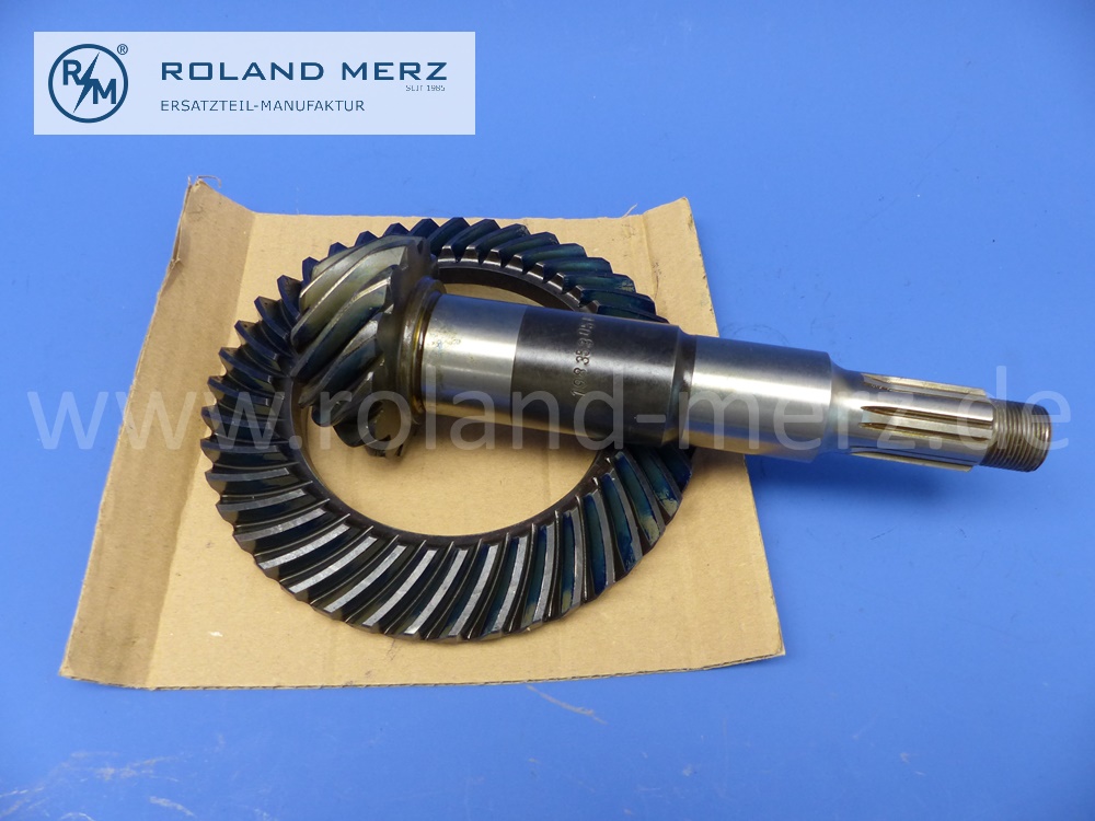 1983500239 / 1983500639 gear set with ring gear, rear axle, Mercedes W198, 300SL, gear ratio 1 :3,25, original Mercedes spare part, NOS
